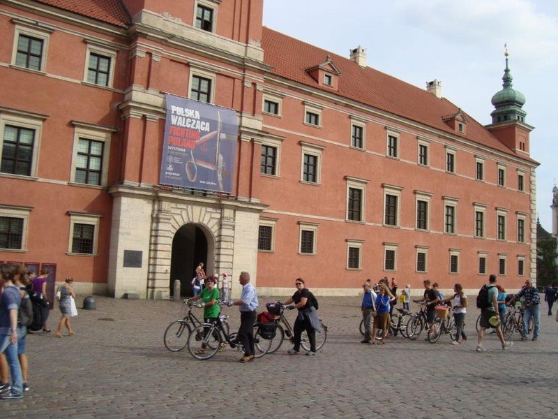 Wycieczka rowerowa po Warszawie